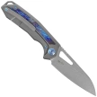 Kubey KB Vagrant Knife Gray Titanium/Timascus, Beadblasted CPM S35VN by Maksim Tkachuk (KB284H)