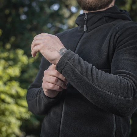 M-Tac Sprint Fleece Polartec Black Sweatshirt (20485002)