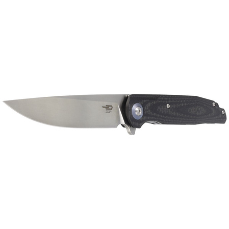 Nóż składany Bestech Ascot Carbon Fiber / Black G10, Satin D2 (BG19A)