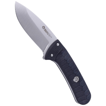 Maserin Sax 975/LG10N Knife Black G10, Satin 440C