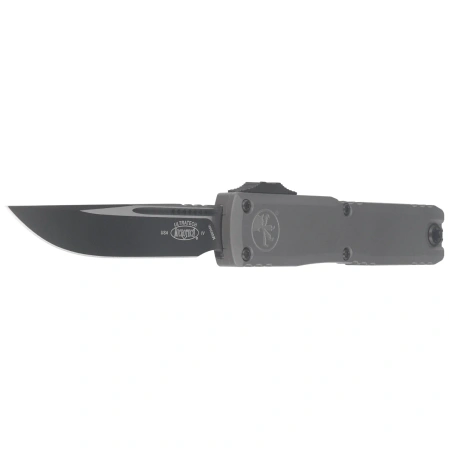 Microtech Ultratech Gen IV S/E OTF Knife Natural Clear Aluminum, Black M390MK by Tony Marfione (11214-1NC)