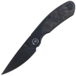 Nóż składany Bestech Lito Black Titanium / Carbon Fiber, Black Stonewashed M390 by Ostap Hel (BT2307D)