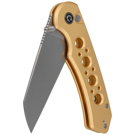 Civivi Pragma Prime Knife Champagne Aluminum, Satin 14C28N (C24067-3)