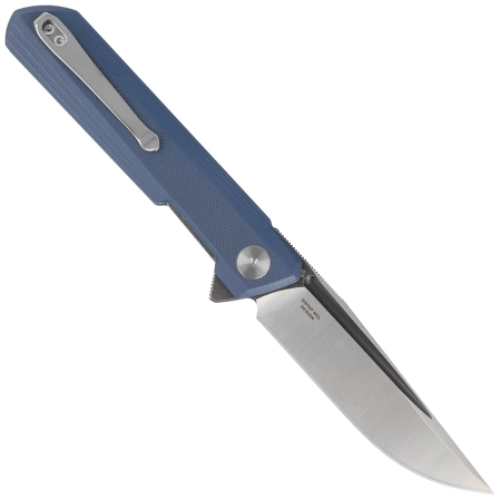 Bestechman Dundee Knife Gray G10, Grey PVD / Satin D2 by Ostap Hel (BMK01F)
