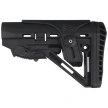 Niksan Defence AR-15 Telescopic Buttstock with Recoil Pad and Adjustable Cheek Riser (NKS104)