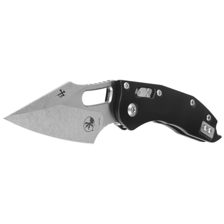 Nóż składany Microtech Stitch Ram-Lok S/E Black Aluminium, Stonewashed M390MK by Borka Blades and Tony Marfione (169RL-10)