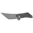 Bestech Kamoza Dark Grey/Titanium, Stonewashed M390 by Kombou Knife (BT1911A)