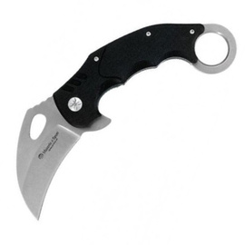 Maserin Karambit 42014/G10N Knife Black G10, Stonewashed 420