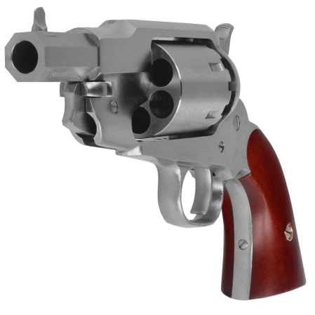 Pietta 1858 Remington New Model Army Snubnose Texas Nickel Martial .44 revolver (RBN44/3"/ML)