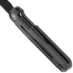 WE Knife Navo Black Canvas Micarta, Black Stonewashed CPM 20CV by Ostap Hel (WE22026-1)