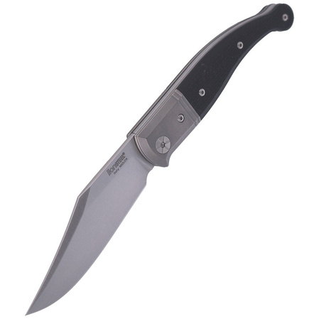 LionSteel Gitano Black G10 / Satin Blade (GT01 GBK)