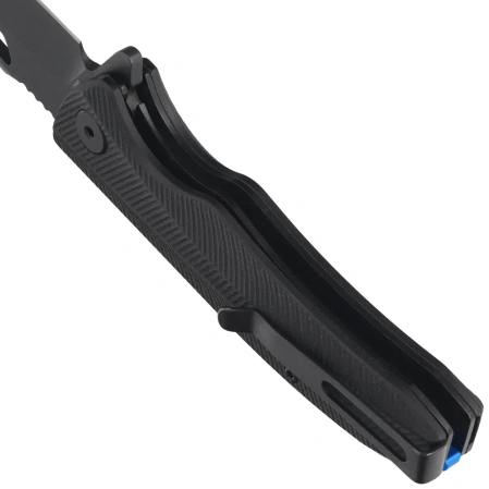 ASP Police Duty Knife Black G10, Black PVD AUS-8 (55723)