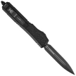 Nóż automatyczny OTF Microtech Makora Signature D/E Black DLC Aluminium/Black Inlays, Black DLC by Tony Marfione (206-1TS)