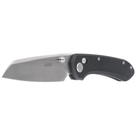 Nóż składany Kubey Bonza Black G10, Satin 14C28N by Happy As Larry (KU446A)