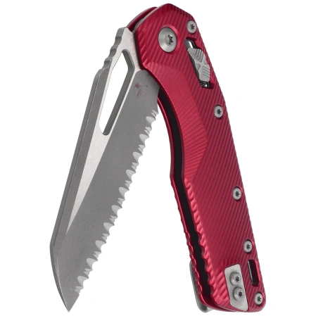 Nóż składany Microtech MSI S/E Merlot Fluted G10, Apocalyptic F/S M390MK by Tony Marfione (210-12APFLMR)