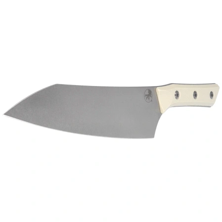 Microtech Chef 8'' Kitchen Knife Ivory G10, Stonewashed M390MK (3000-10IV)
