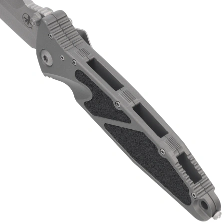 Nóż składany Microtech Socom Elite S/E-M Signature Natural Clear Aluminium, Apocalyptic M390 by Tony Marfione (160-10APNCSS)