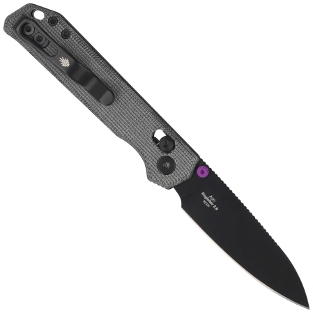 Nóż składany Kizer Begleiter 2.9 CL Norplex UltreX Micarta, Black PVD BD1N by Azo (V3458.2CDA1)