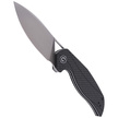 CIVIVI Anthropos Black G10 / Carbon Fiber, Satin Finish by Elijah Isham (C903BC)
