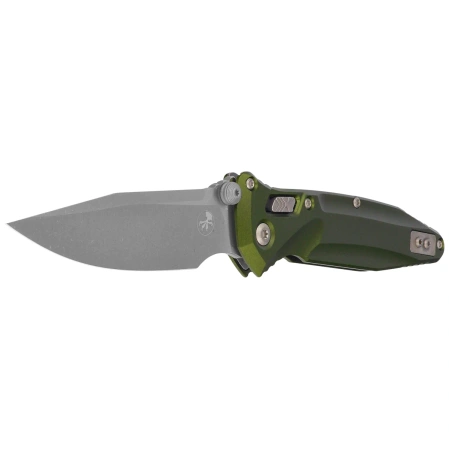 Microtech Socom Delta Ram-Lok S/E OD Green Aluminum, Apocalyptic M390MK by Tony Marfione (159RL-10APOD)