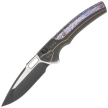 WE Knife Exciton LE No 189/210 Black / Flamed Titanium, Two Tone CPM 20CV (WE22038A-4)