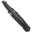 Nóż nurkowy MAC Aquatys 11 2 Green-Black PP-TPE, Black Idroglider W 1.4060