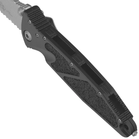 Nóż składany Microtech Socom Elite T/E-M Black Aluminuim, Stonewashed P/S M390 by Tony Marfione (161-11)
