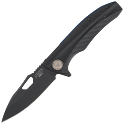 ASP Police Duty Knife Black G10, Black PVD AUS-8 (55723)
