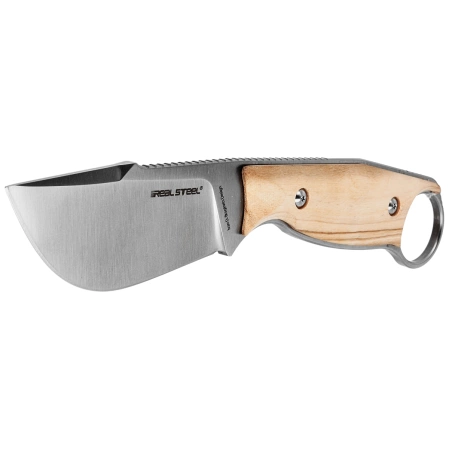 Nóż Real Steel Furrier Skinner Olive Wood, Satin N690 by Ivan D. Braginets (3611W)