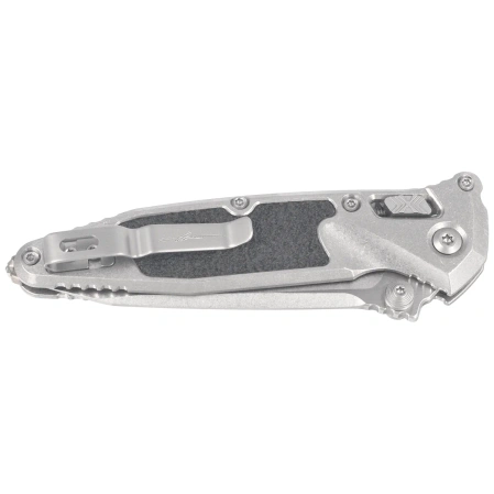 Nóż składany Microtech Socom Ram-Lok T/E Marfione Select Gray Titanium, Bronze Bksp, Stonewashed M390MK by Tony Marfione (161RL-10MS2)