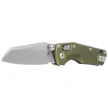 Nóż składany Microtech MSI Mini Ram-Lok S/E Fluted OD Green Aluminium, Stonewashed M390MK by Tony Marfione (210M-10FLOD)