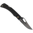 Mikov Crocodile Black ABS Folding Knife, Mirror Finish (243-NH-1/B BLK)