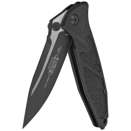 Nóż składany Microtech Socom Elite S/E-M Tactical Black Aluminum, Black M390MK by Tony Marfione (160-1T)