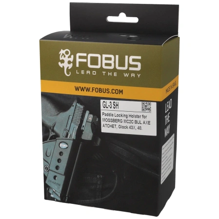 Fobus GL-3 SH Holster for Glock 43, 43X, 48, Bul Axe Atchet and Mossberg MC2C