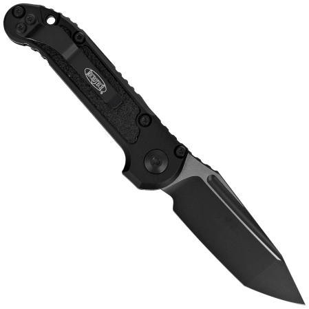 Microtech LUDT Gen III T/E Automatic Knife Black Aluminum, Black M390MK by Tony Marfione (1136-1T)