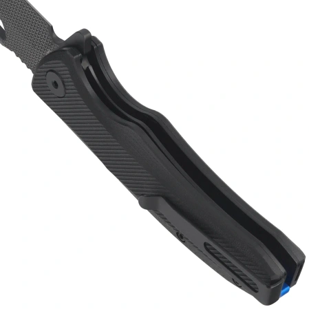 ASP Police Duty ''Woven Bones'' Knife Black G10, Black PVD AUS-8 (55740)