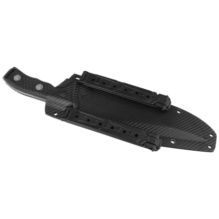Microtech Arbiter S/E Knife Black G10, Stonewashed M390 by Adam Marfione (104-10)
