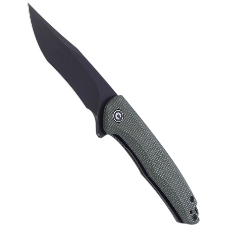 Nóż składany CIVIVI Mini Sandbar Green Micarta, Black Stonewashed by Eric Ochs (C20011-3)
