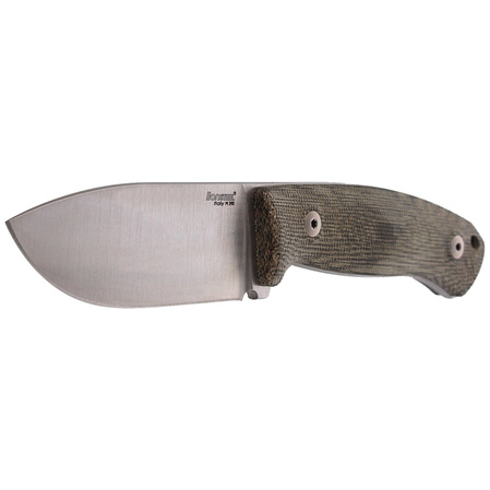 Nóż LionSteel Bushcraft Green Canvas Micarta, Satin M390 by Moletta (M2M CVG)