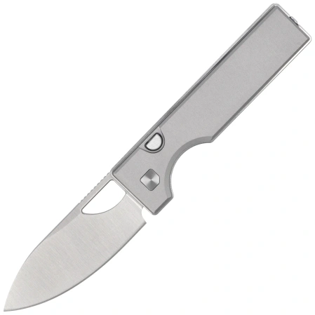 Kizer Little Ringbo Knife Gray Aluminum, Satin AEB-L by Matija Milović (V3708A1)