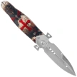 Nóż składany Third Decor Habitat N120D Templar Warrior Beechwood, Mirror 420 (TH-N120D)