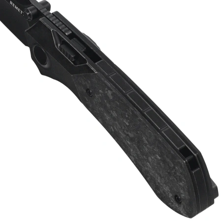 Nóż składany Remette RTPT-ELD Meteor Black Titanium / Carbon Fiber, Titanium Plating M390 (RTPT-ELD)