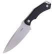 Kubey Knife Orthodox, Black G10, Bead Blasted 14C28N by Alexander Popoldnev (KU2108A)