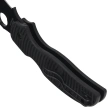 Spyderco Sage 5 Salt Knife Black G10, Black TiCn MagnaCut by Sal Glesser (C123GPBKMCBK)