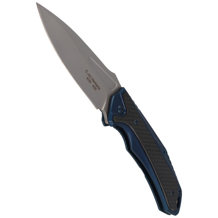 Nóż składany Herbertz Solingen Carbon Drop Point Folder 92mm (576712)