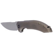 WE Knife Quixotic Bronze Titanium, Silver Bead Blasted CPM 20CV (WE21016-5)