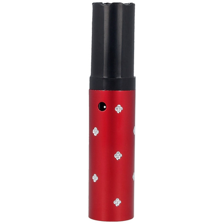 Lipstick Paralyseur 2 million volt stun gun with flashlight, Red (1202-RD)