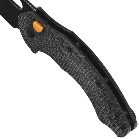 Kizer Roach XL Knife Black Micarta, Black PVD Stonewashed 14C28N (V4477BDA2)