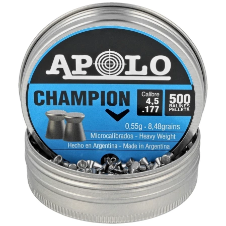 Śrut Apolo Champion 4.5 mm, 500 szt. 0.55g/8.48gr (19001)