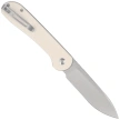 Nóż składany Civivi Button Lock Elementum Ivory G10, Satin 14C28N (C2103E)